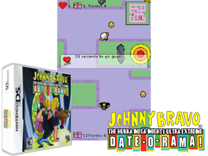 Johnny Bravo in the Hukka-Mega-Mighty-Ultra-Extreme Date-O-Rama! (Europe) (En,Es,It) [b] Cover